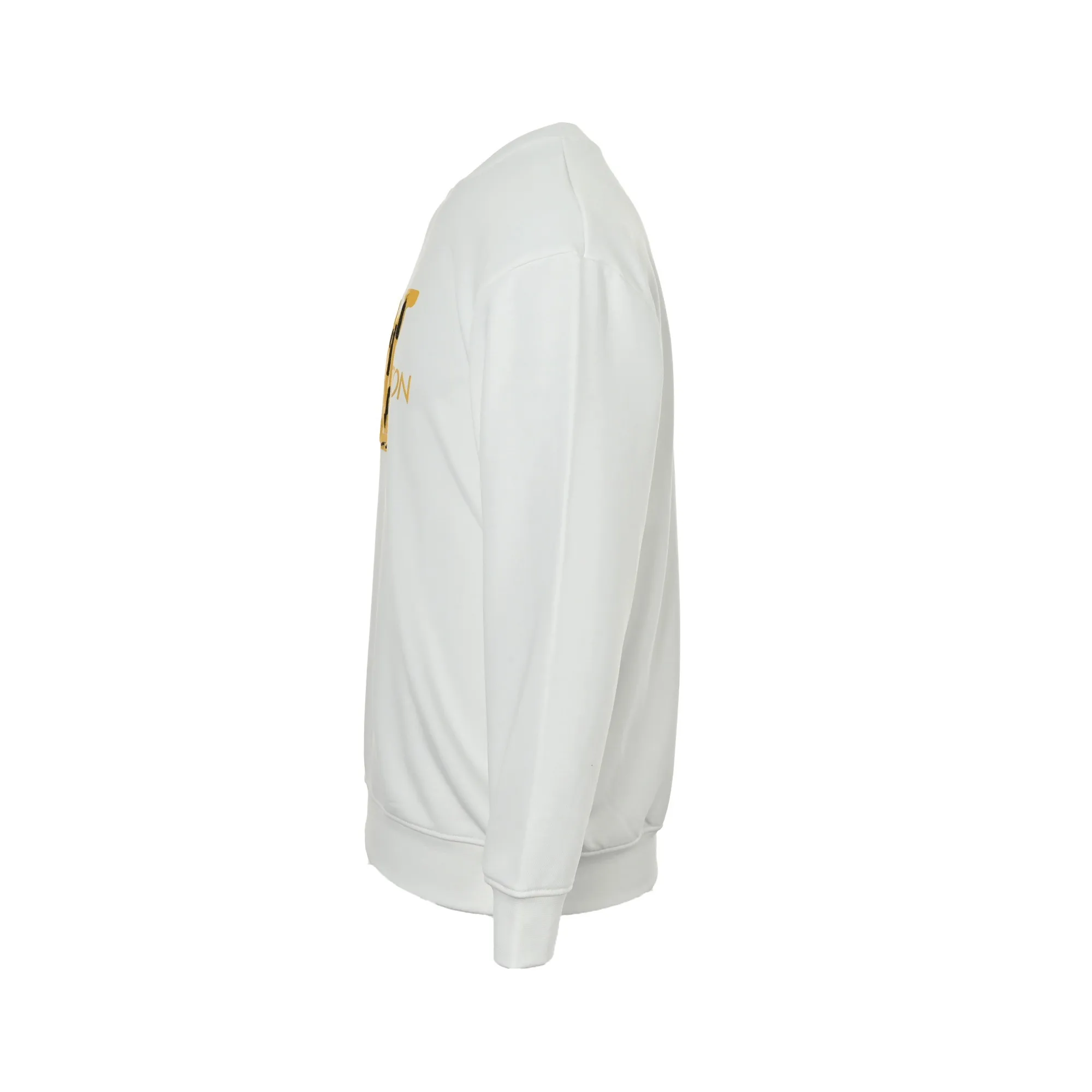 Louis Vuitton/Louis Vuitton 25Fw three-dimensional logo print crew neck sweatshirt